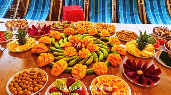 易視界精英集體實(shí)現(xiàn)水果自由日，享受水果的甜